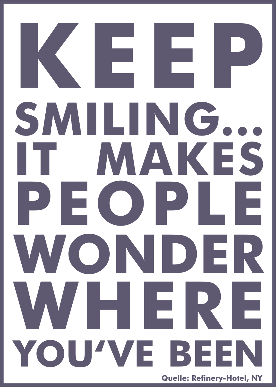 Keep smiling-neu